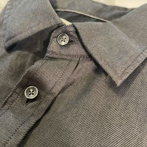 XLT Joseph Abboud Men's Gray Long Sleeve Button Up Shirt Size XLT